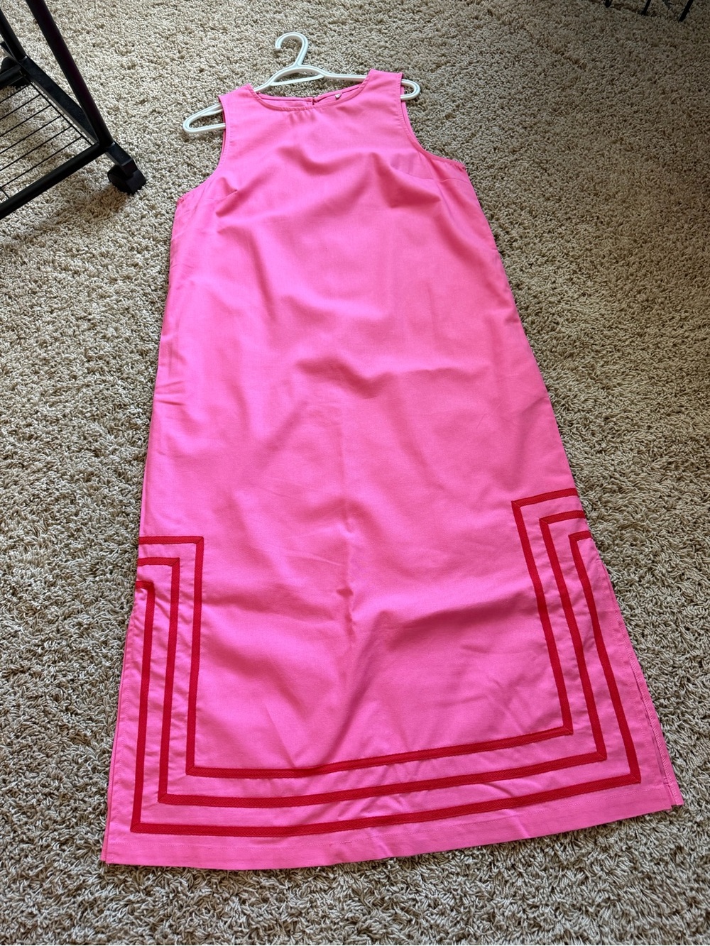 Midi Dress Pink Size M